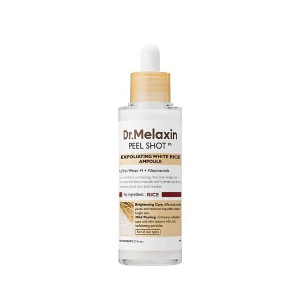 Dr.Melaxin exfolating Ehite Rice Ampoule 80ml