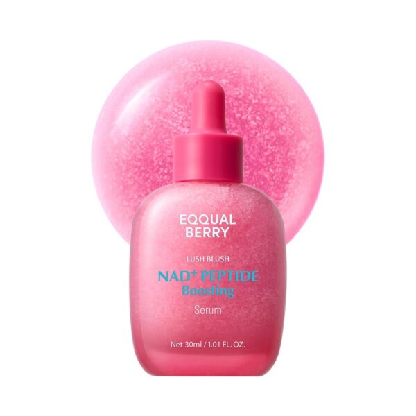 Eqqual Berry Lush Blush Nad + Peptide Boosting Serum 30ml